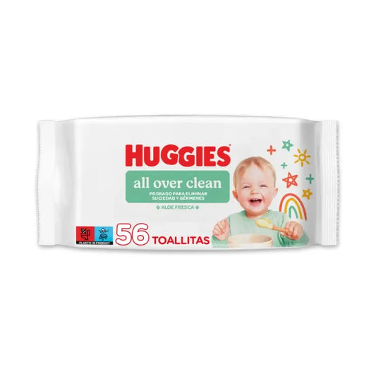 Huggies All Over Clean Wipes , 56 pcs.