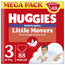 Huggies Little Movers Taille 3 (6-11 Kg) Disney Baby Diaper Briefs, 88 pièces