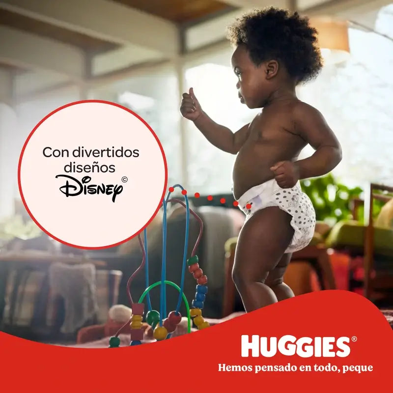 Huggies Little Movers Taille 3 (6-11 Kg) Disney Baby Diaper Briefs, 88 pièces