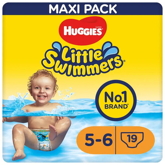 Couches de natation Huggies Little Swimmers Taille 5-6, 19 pcs.