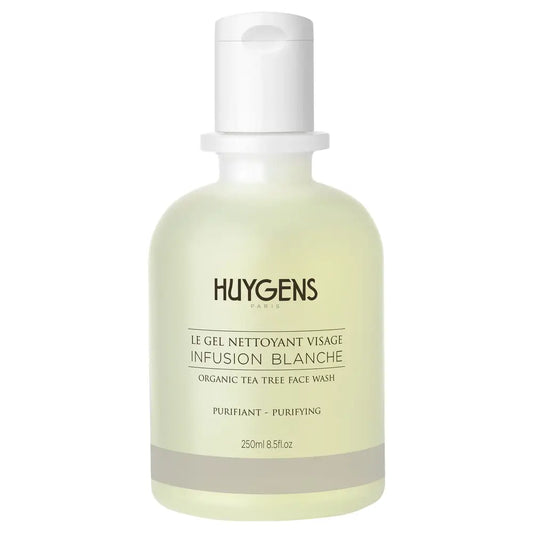 Gel nettoyant et purifiant pour le visage Huygens Premium « Infusion Blanche » 250 ml