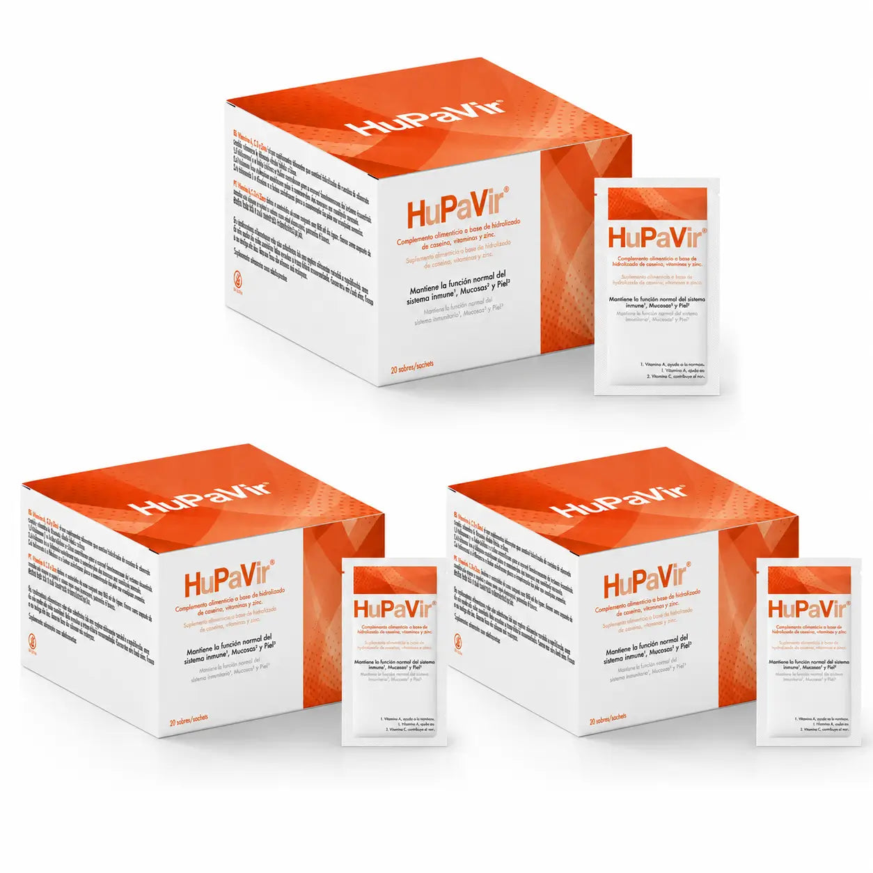 Hupavir 20 sachets, boîte de 3