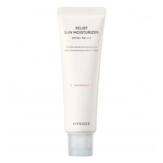 Crème solaire hydratante Hyggee Relief, 50 ml