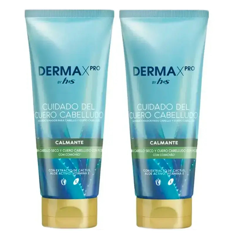H&S Dermaprox Soothing Dermaprox Conditioner, Pack 2 x 220 ml
