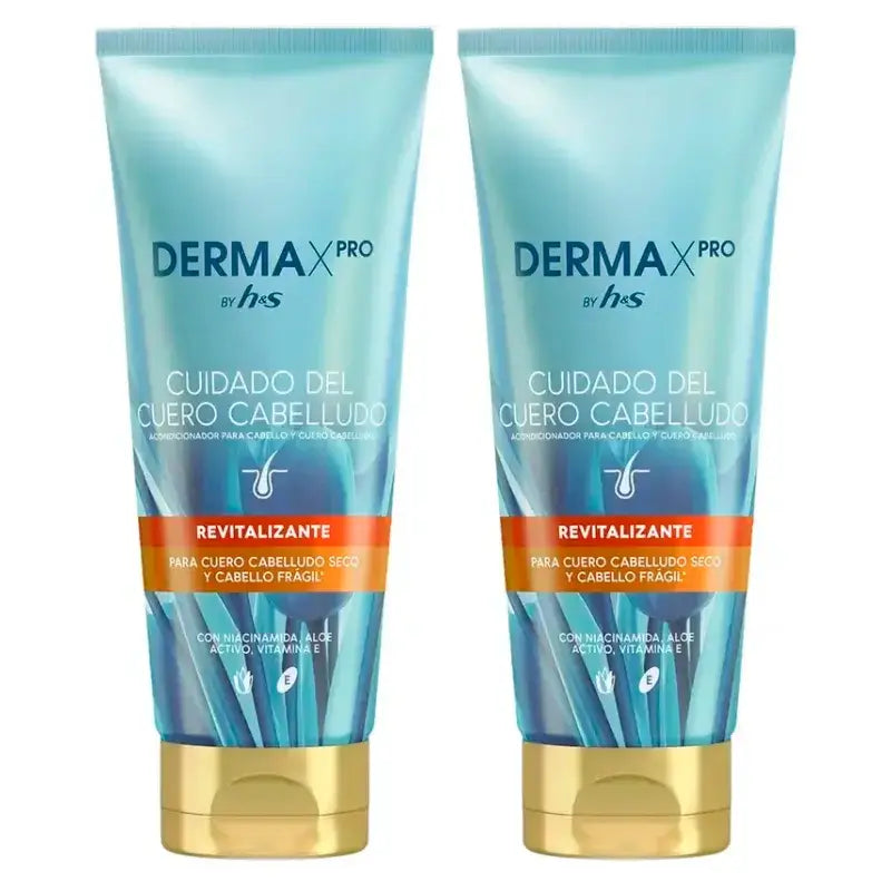 H&S Dermaprox Revitalize Conditioner, Pack 2 x 220 ml
