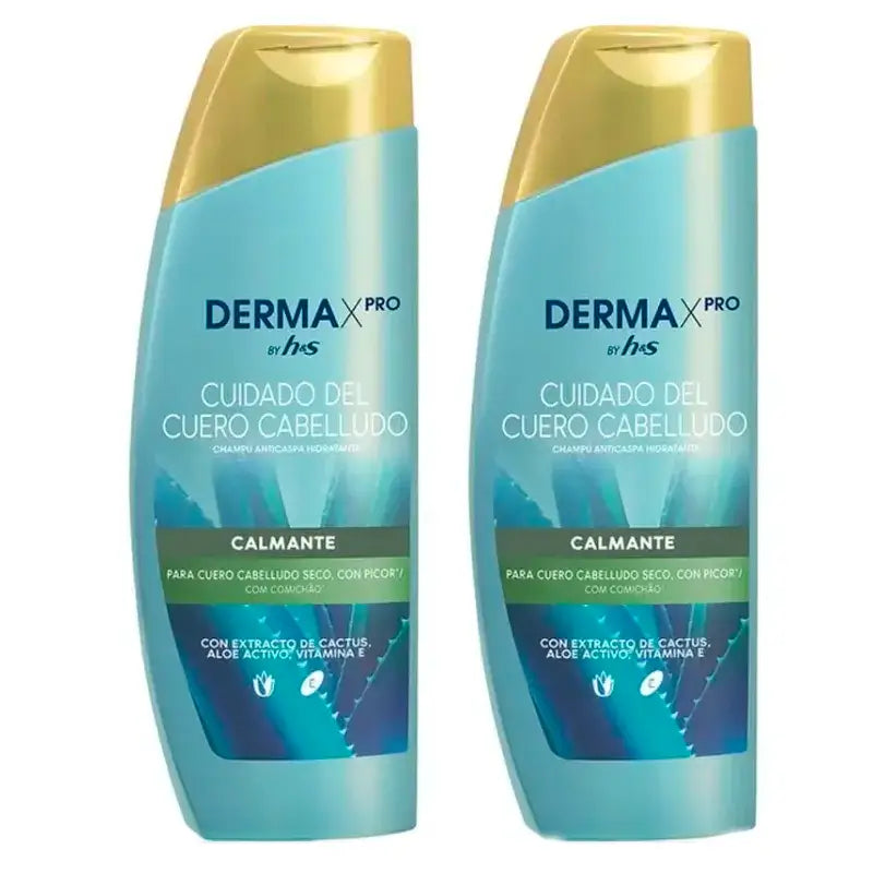H&S Dermaprox Shampooing apaisant Dermaprox, paquet de 2 x 300 ml