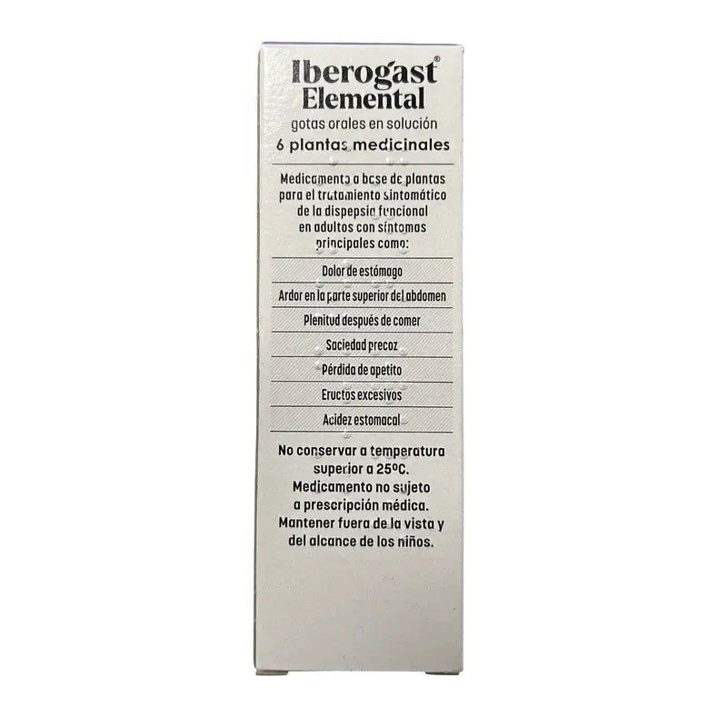 Iberogast Elemental 1 flacon de gouttes orales en solution, 20 ml