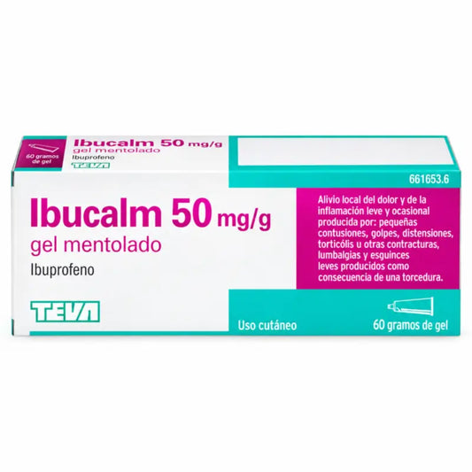 Ibucalm 50 mg/g Gel mentholé 60 g