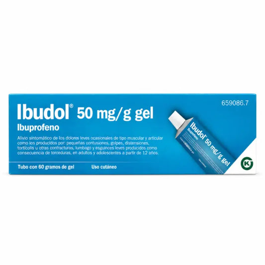 Ibudol 50 mg/g Gel 60 g tube