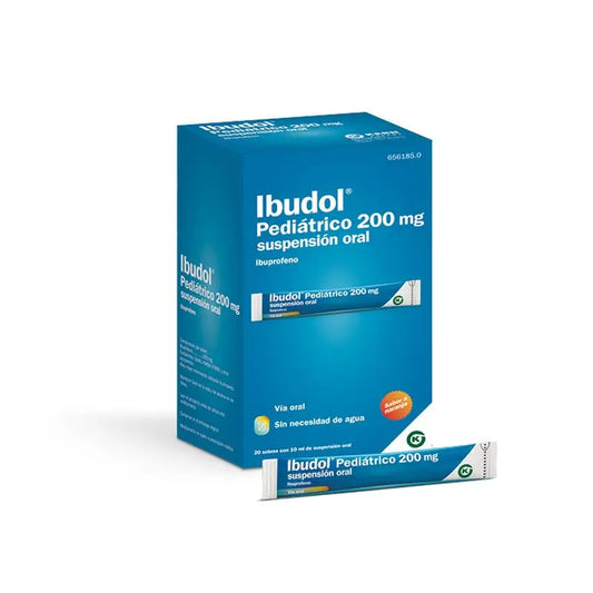 Ibudol Pediatric 200 mg Suspension orale, 20 Sachets