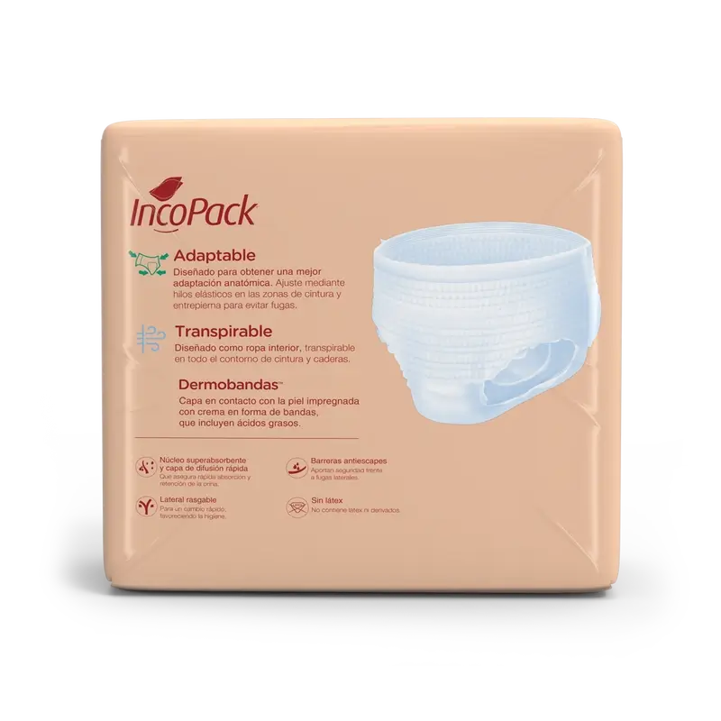 Incopack Pantalon Absorbant Jour Petite Taille, 80 pcs.