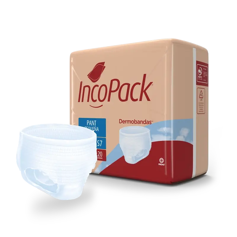 Incopack Pantalon Absorbant Jour Petite Taille, 80 pcs.