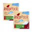 Incopack Rectangular Absorbent Pad Ultra Super Night, Pack 2, 160 Units.
