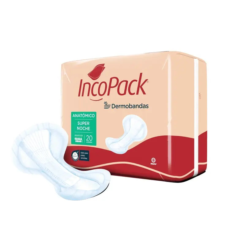 Incopack Anatomical Supernight, 80 unités