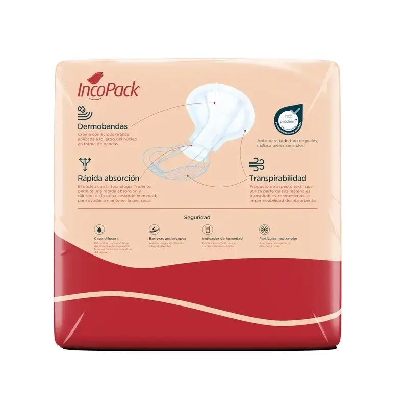 Incopack Inicia Anatomical Day, paquet de 3, 240 unités