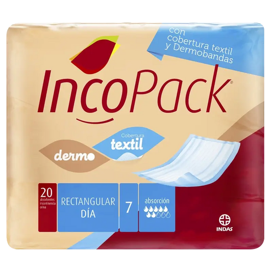 Incopack Absorbant Rectangulaire Absorbant Jour, 80 pcs.