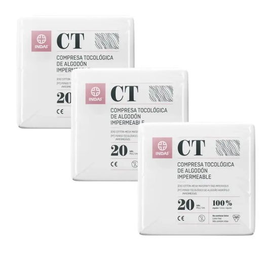 Matelas de maternité en coton, 3 x 20 unités