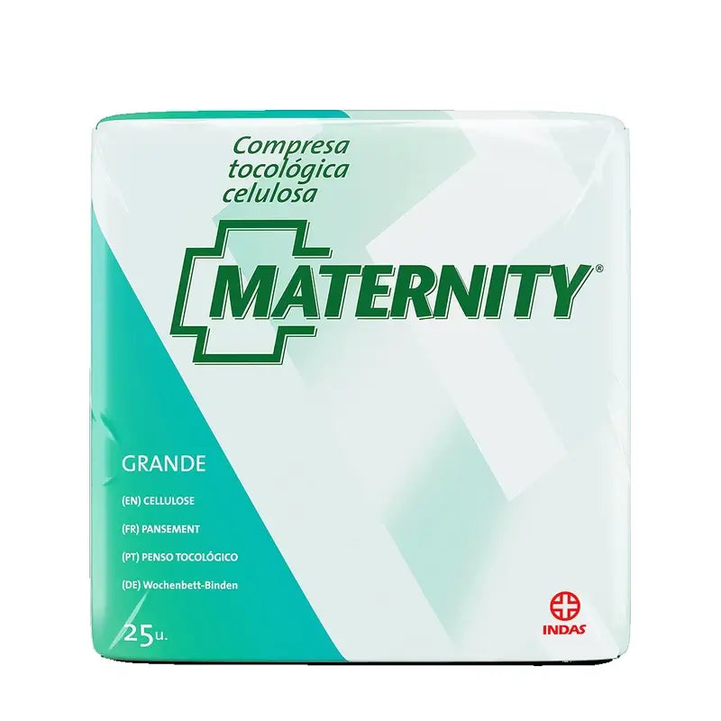 Maternity Large Cellulose Maternity Pad , 25 units
