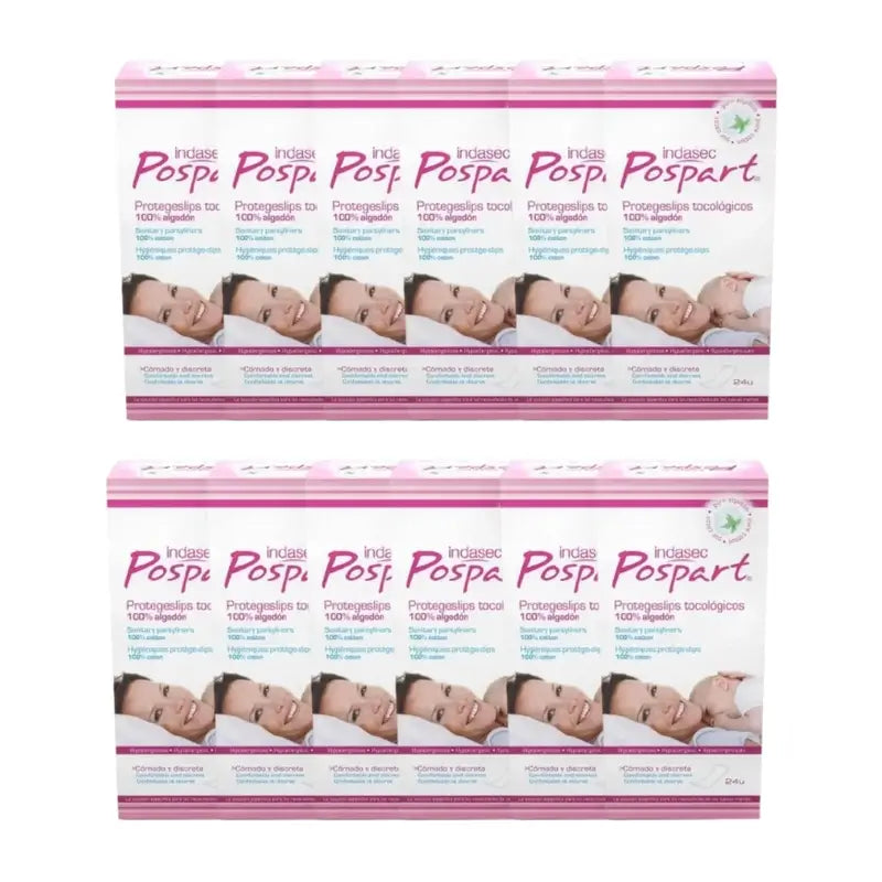 Indasec Pospart Protegeslip , 12 x 24 unités