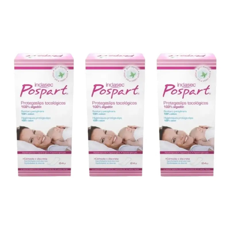 Indasec Pospart Protegeslip , 3 x 24 unités