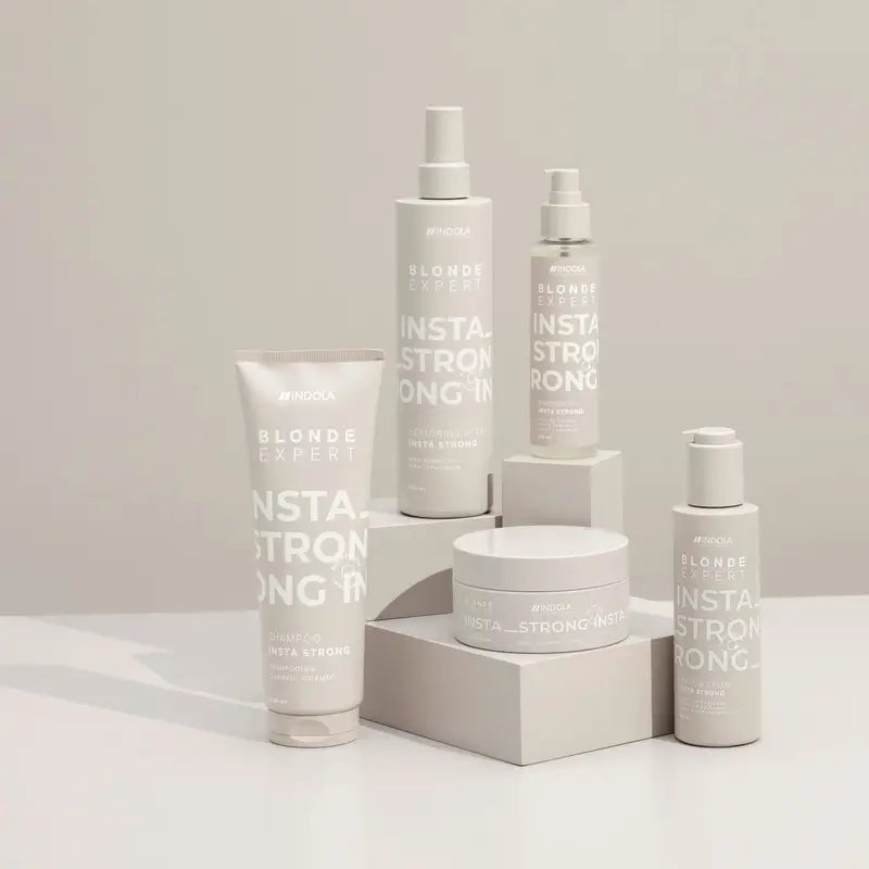 Indola Instastrong Professional Blonde Shampooing, 250 Ml