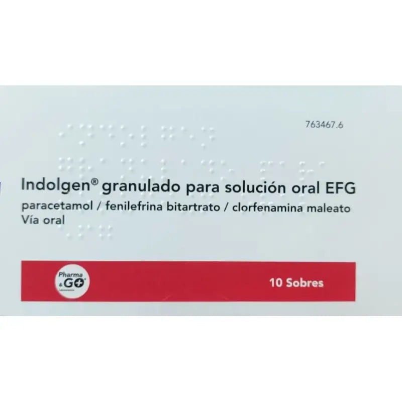Indolgen Granules pour solution orale, 10 sachets
