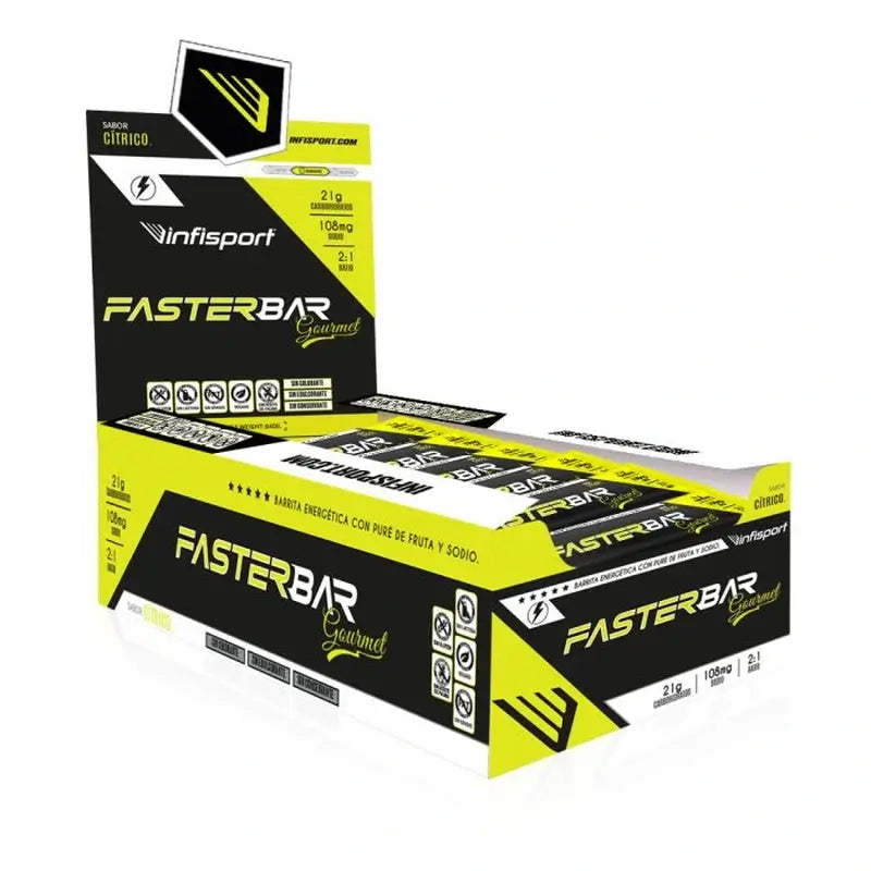Infisport Faster Gourmet Citrus Box , 28 unités