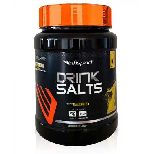 INFISPORT Sels de boisson arôme citron en poudre 800 g