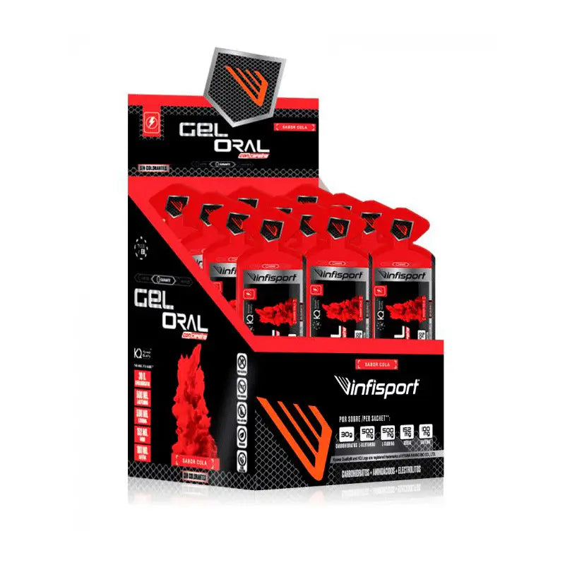 Infisport Oral Gel Cola Flavour 18 unités x 50 grammes