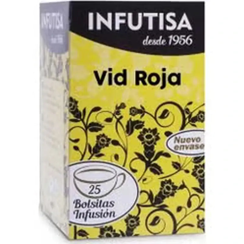 Infutisa Infusion de vigne rouge 25Pouches
