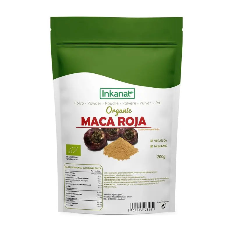 Inkanatura Maca Rouge en Poudre , 200 g