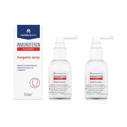 Inmunoferon Flulenza Spray pour la gorge, 2X20 Ml