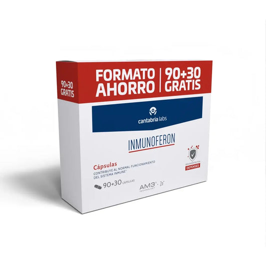 Inmunoferon Format Economique, 90+30 gélules