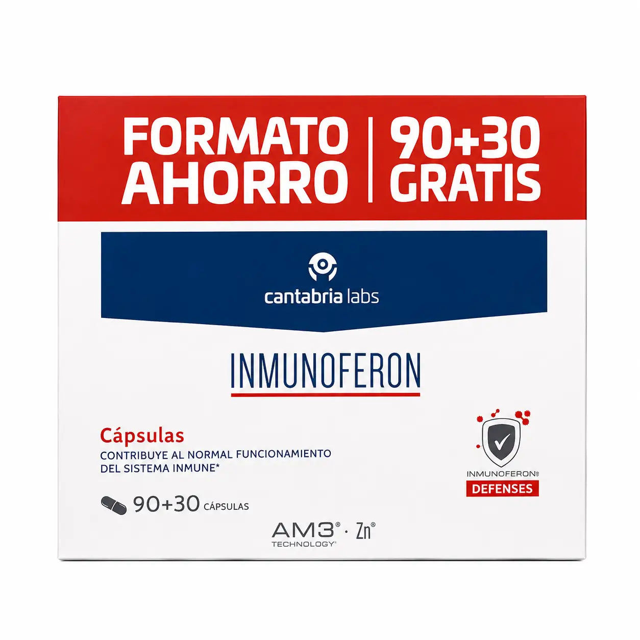 Inmunoferon Format Economique, 90+30 gélules