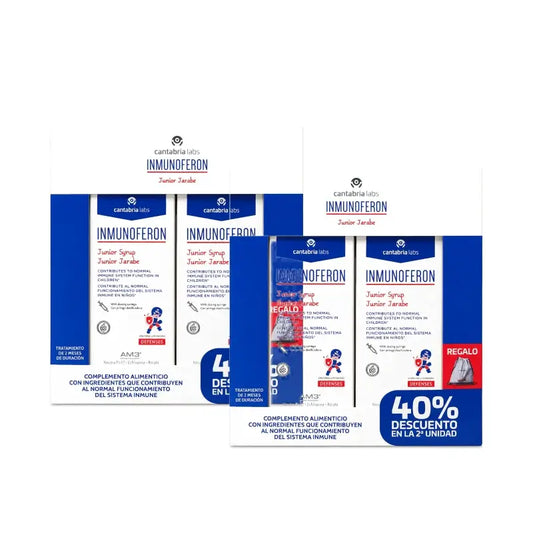 Inmunoferon Junior Sirop, 150 ml, lot de 2