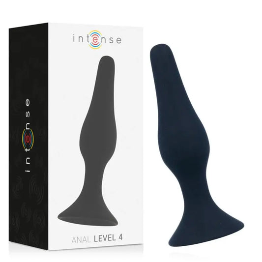 Intense Anal Toys Anal Level 4 15.5Cm Black
