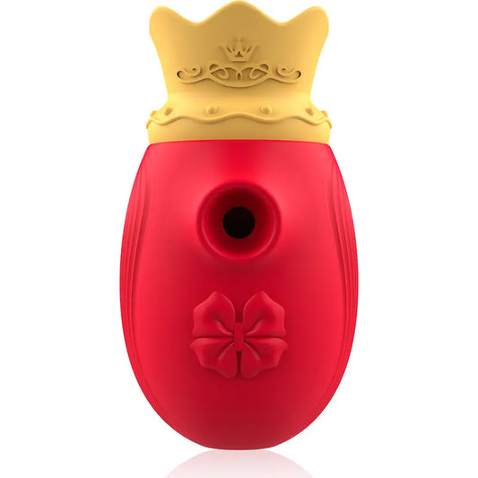Intense Couples Toys Stimulateur de clitoris 10 modes d'aspiration et de léchage - Rouge
