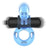 Intense Couples Toys Fry anneau vibrant bleu