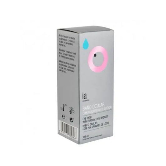 Interapothek Eye Bath with Sodium Hyaluronate, 100 ml
