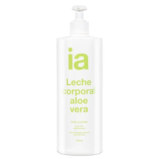 Interapothek Lait hydratant pour le corps à l'aloès avec distributeur, 750 ml