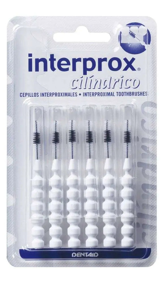Interprox Interproximal Cylindrical Toothbrush 6 units