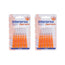 Brosse à dents Interprox Interproximal Super Micro, 2X6 unités
