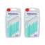 Brosse à dents Interprox Plus Interproximal Micro, paquet de 2 x 6 unités