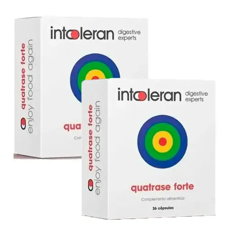 Intoleran Complement Quatrase 10.000, Pack 2 x 36 gélules