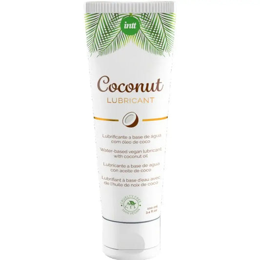 Intt Vegan Water Based Lubricant With Intense Coconut Flavour