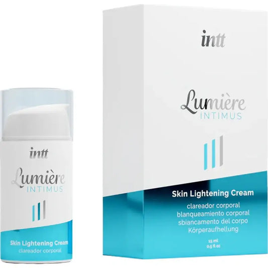 Intt Lumière Intimus Crème éclaircissante hydratante pour le corps, 15 ml