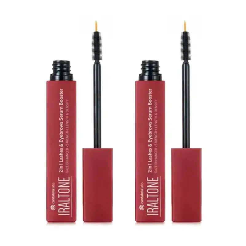 Iraltone 2 In 1 Eyelash & Eyebrow Serum, Pack 2 x 10 ml