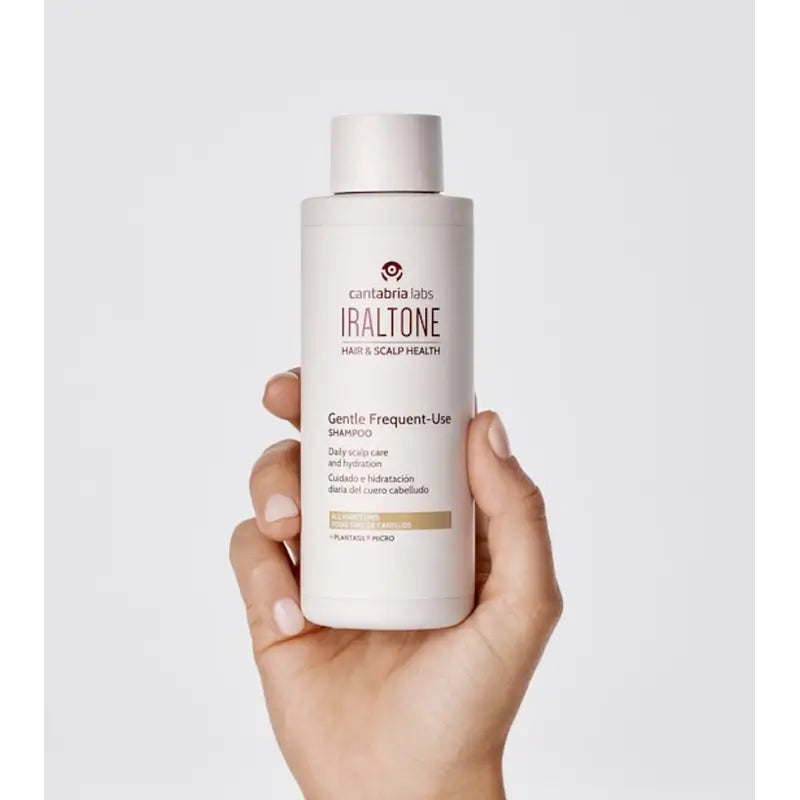 Iraltone Shampooing doux pour usage fréquent, paquet de 2 x 200 ml
