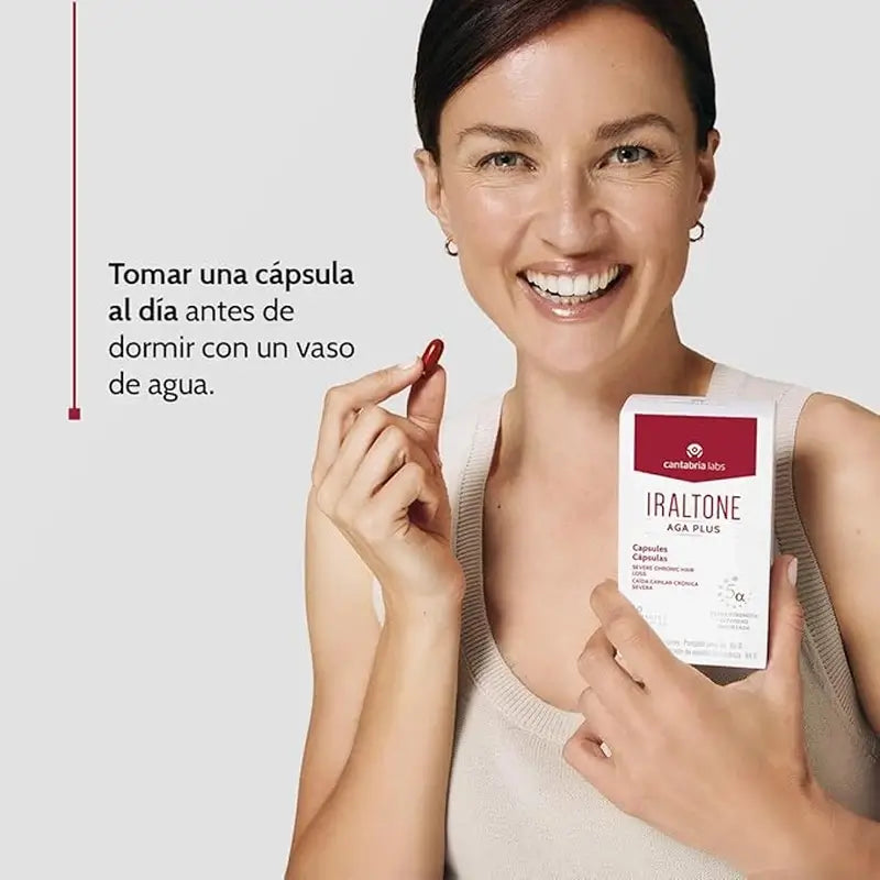 Iraltone Duplo Aga Plus Savings Pack, 120 gélules