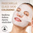 Iroha Nature Masque hydrogel pour peau de verre au collagène, 2 g